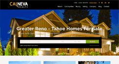 Desktop Screenshot of calnevarealty.com